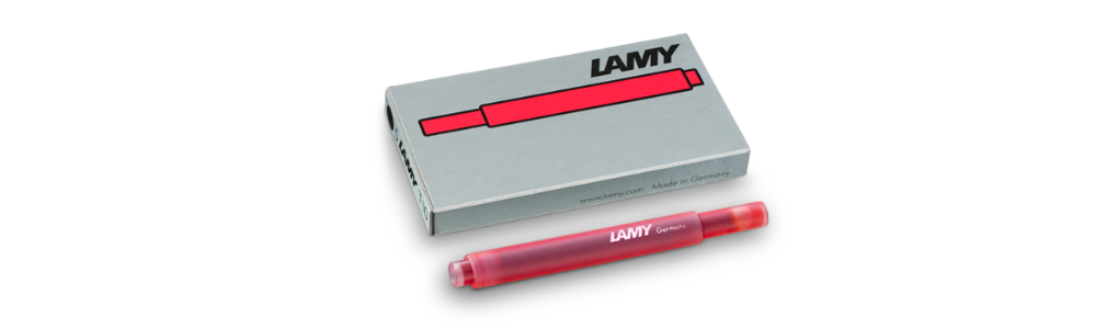 LAMY T10 Ink Cartridge | Neon Coral