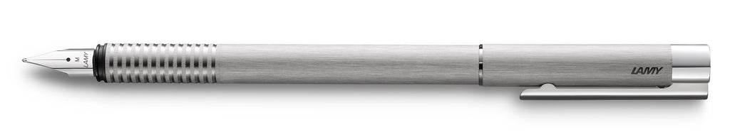 LAMY Logo Fountain Pen | Brushed Steel