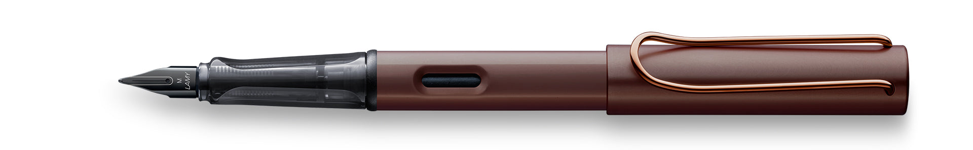 LAMY Lx Marron Fountain Pen - PVD-coated Nib & Ergonomic - View #9