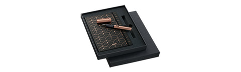 LAMY Lx Fountain Pen with Notebook Set | Rose Gold